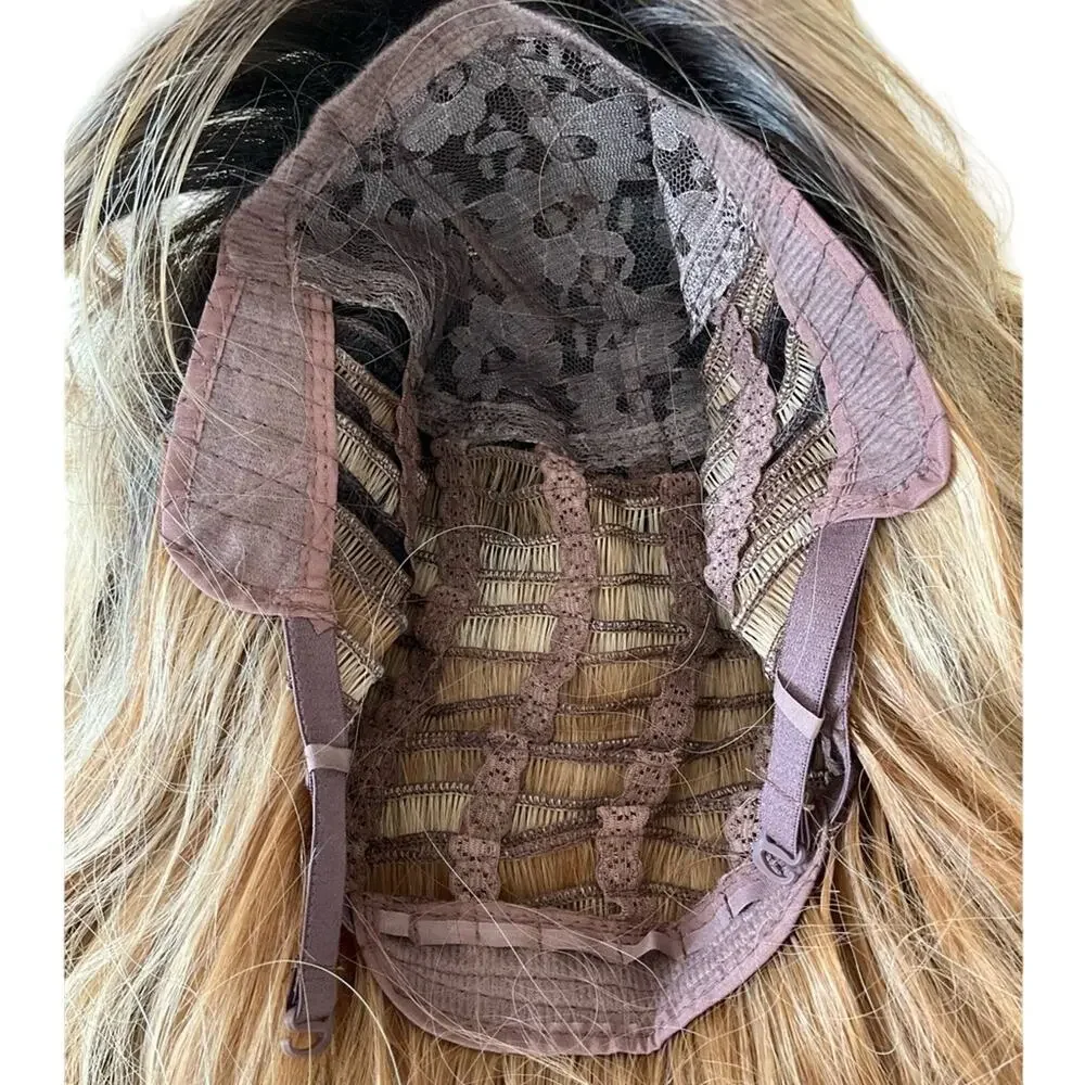 HAIRCUBE Elegant Brown Ombre Wig EUC